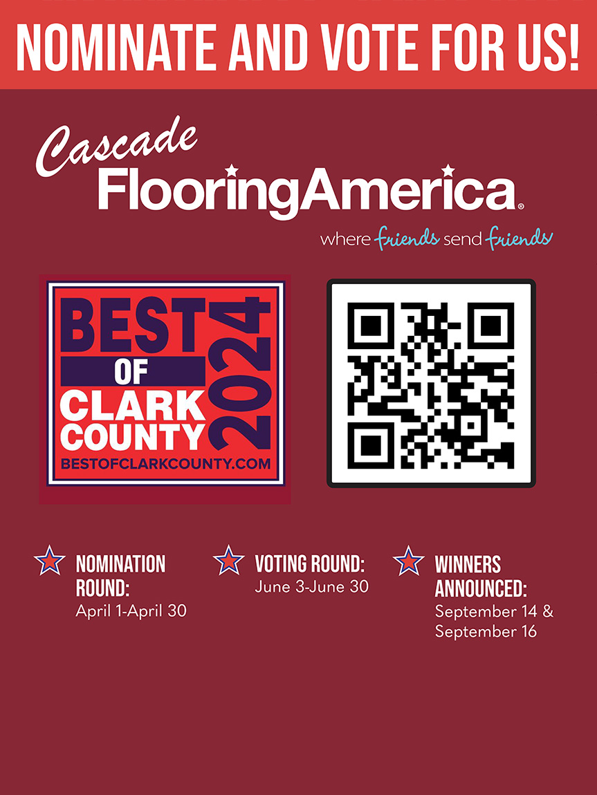 best of clark county graphic and cascade flooring america showroom